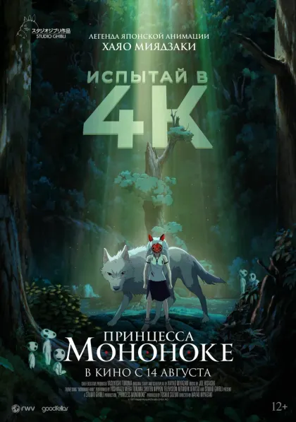 Принцесса Мононоке — смотреть онлайн